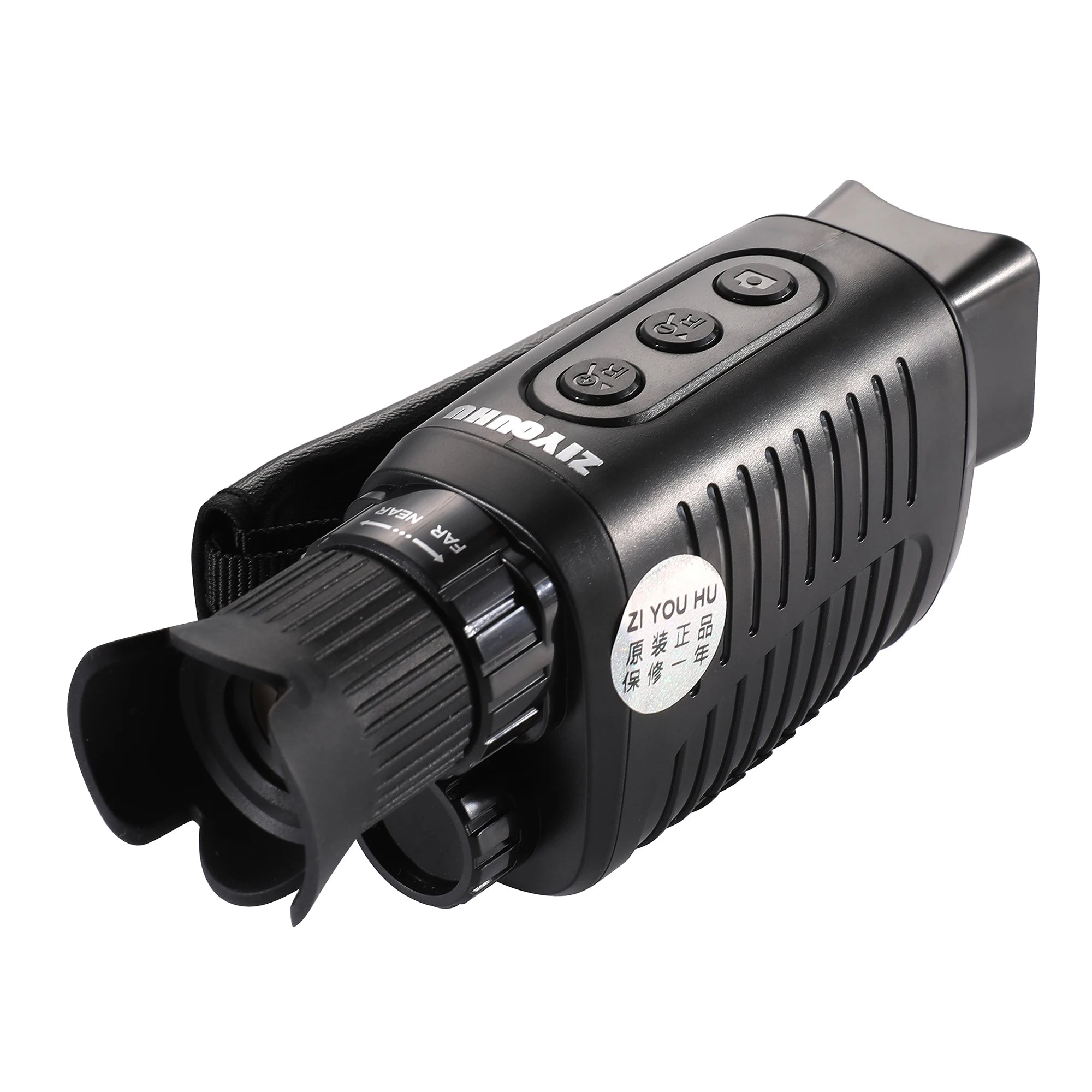 ZIYOUHU Digital Night Vision Infrared Monocular | 5X Zoom, 7-Level IR, Photo & Video Capture