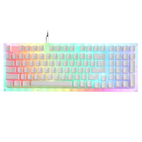 Feker Machinic 02 980 Mechanical Keyboard Kit – Wired RGB Gaming Keyboard with Hot Swappable Switches