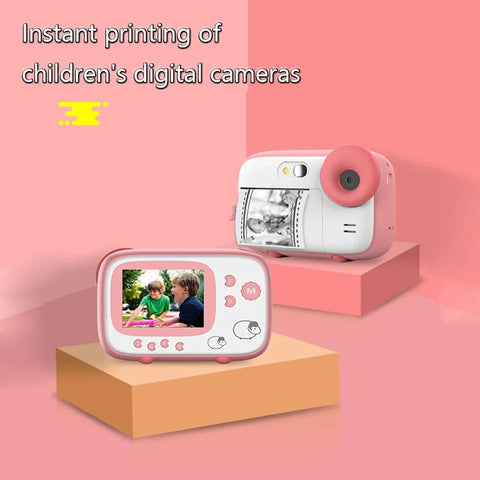 Children’s Instant Print Camera | 2.4" Screen, 1080P Video, Thermal Printing, 1000mAh Battery