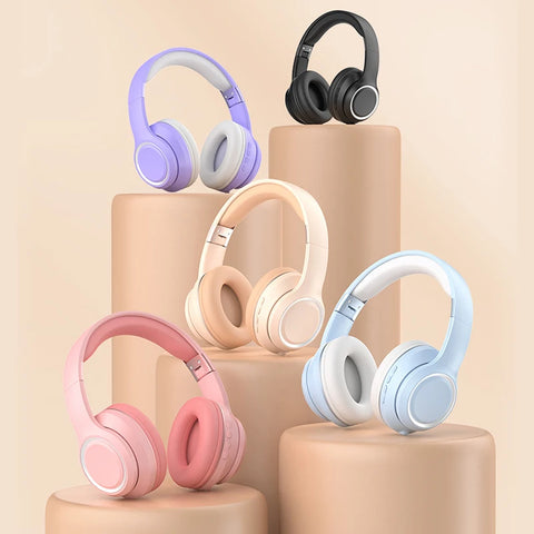 CHYI Wireless Over-Ear Bluetooth Headphones – Touch Control, Waterproof, and Noise-Isolating